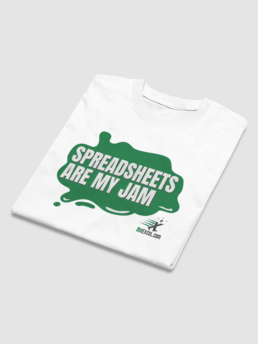 Spreadsheets Are My Jam - White T-shirt product image (5)