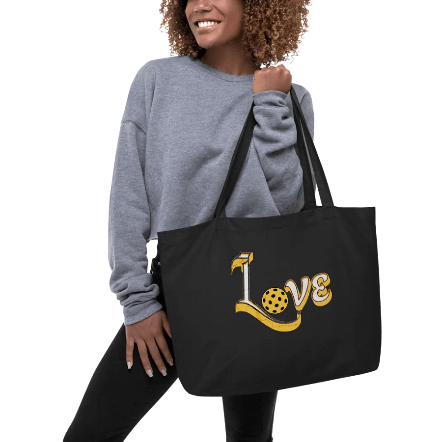 Love Pickleball Organic Tote product image (2)
