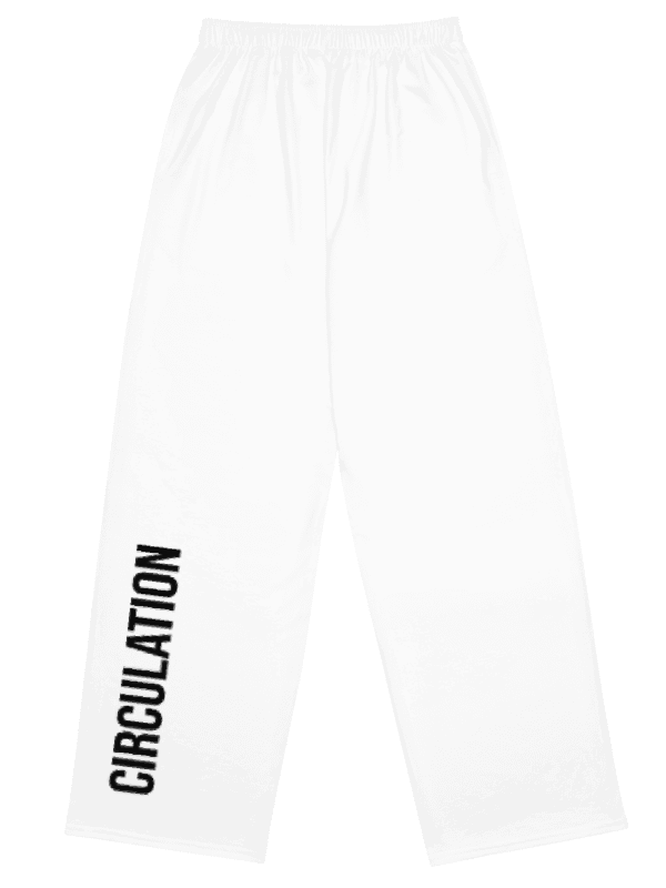 Circulation Cozy Pants - neon green line product image (8)