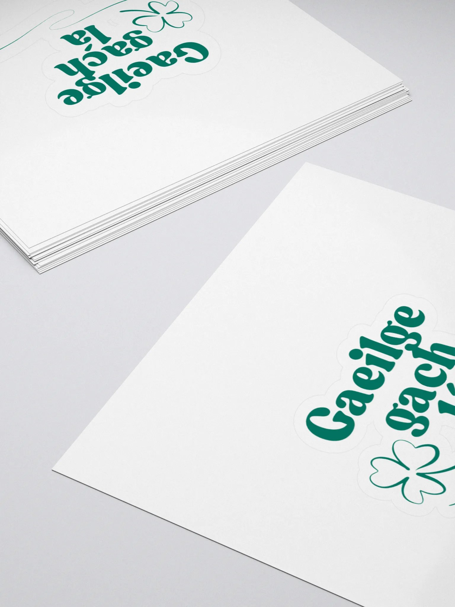 Gaeilge Gach Lá Sticker product image (4)