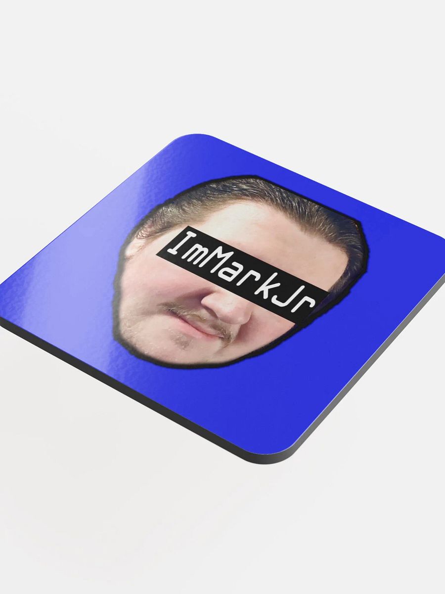 The Mark Jr Glossed Cork Coaster product image (4)