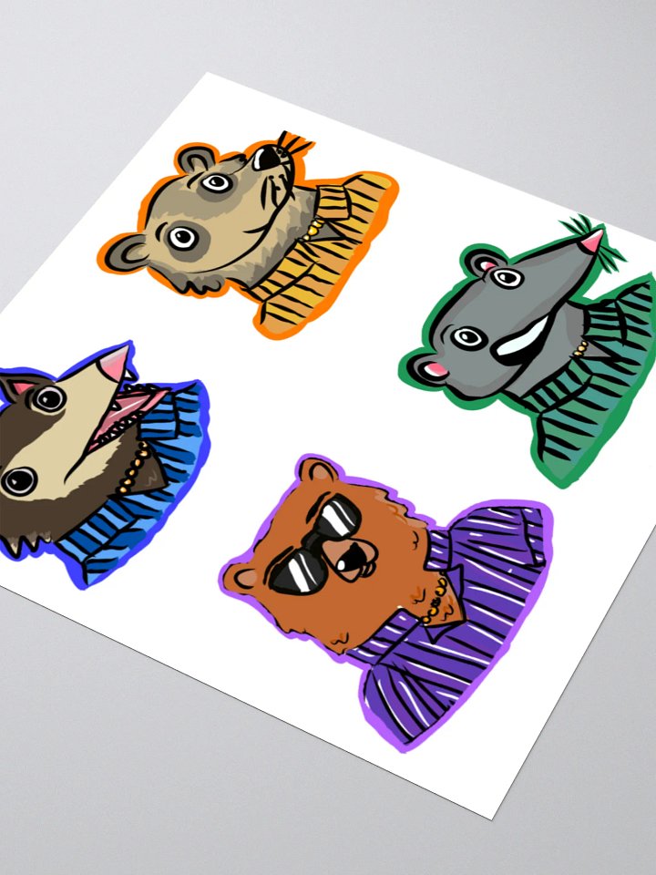 Trash Bros Sticker Set product image (2)