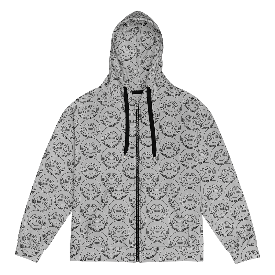 Crab Face All-Over Zip Hoodie product image (1)
