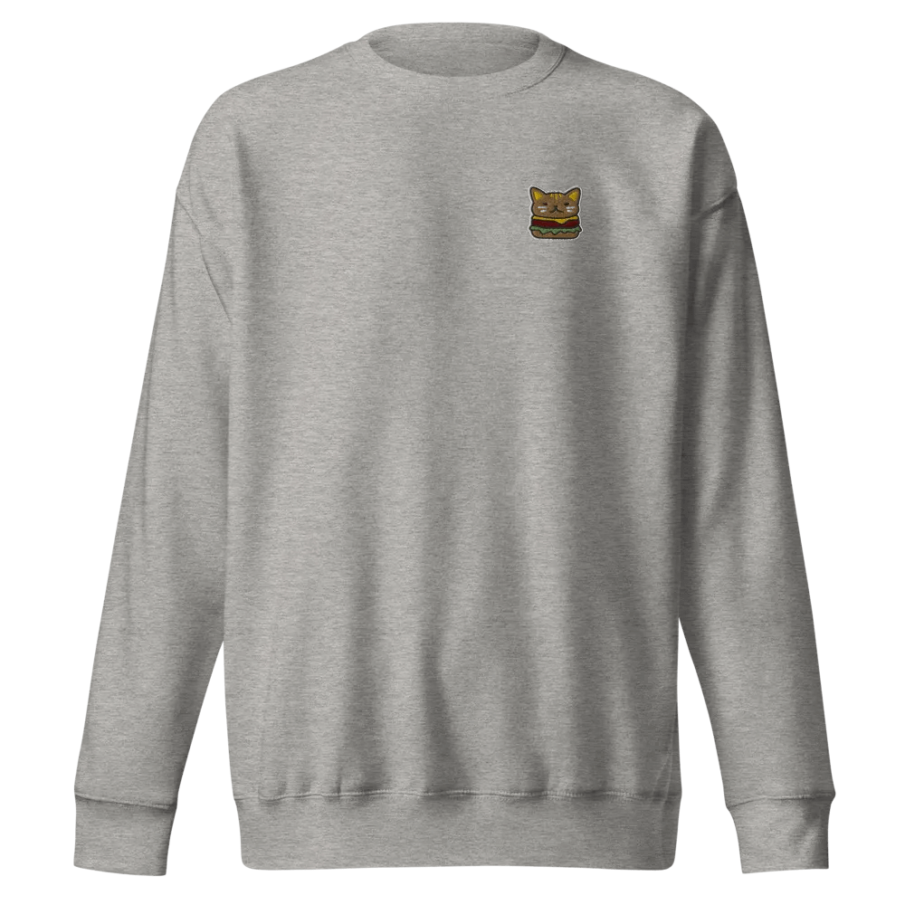 Burger7 – Embroidered Sweatshirt product image (1)