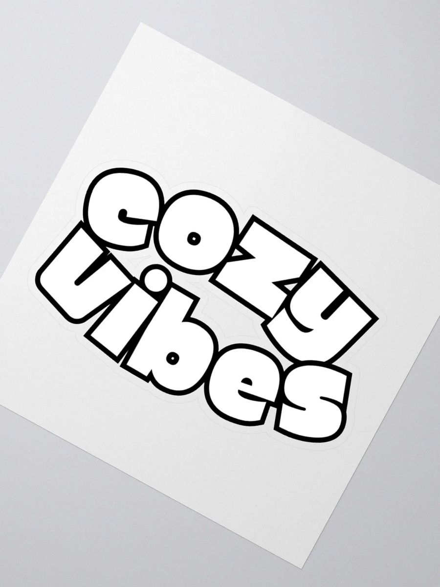 Cozy Vibes Sticker product image (1)