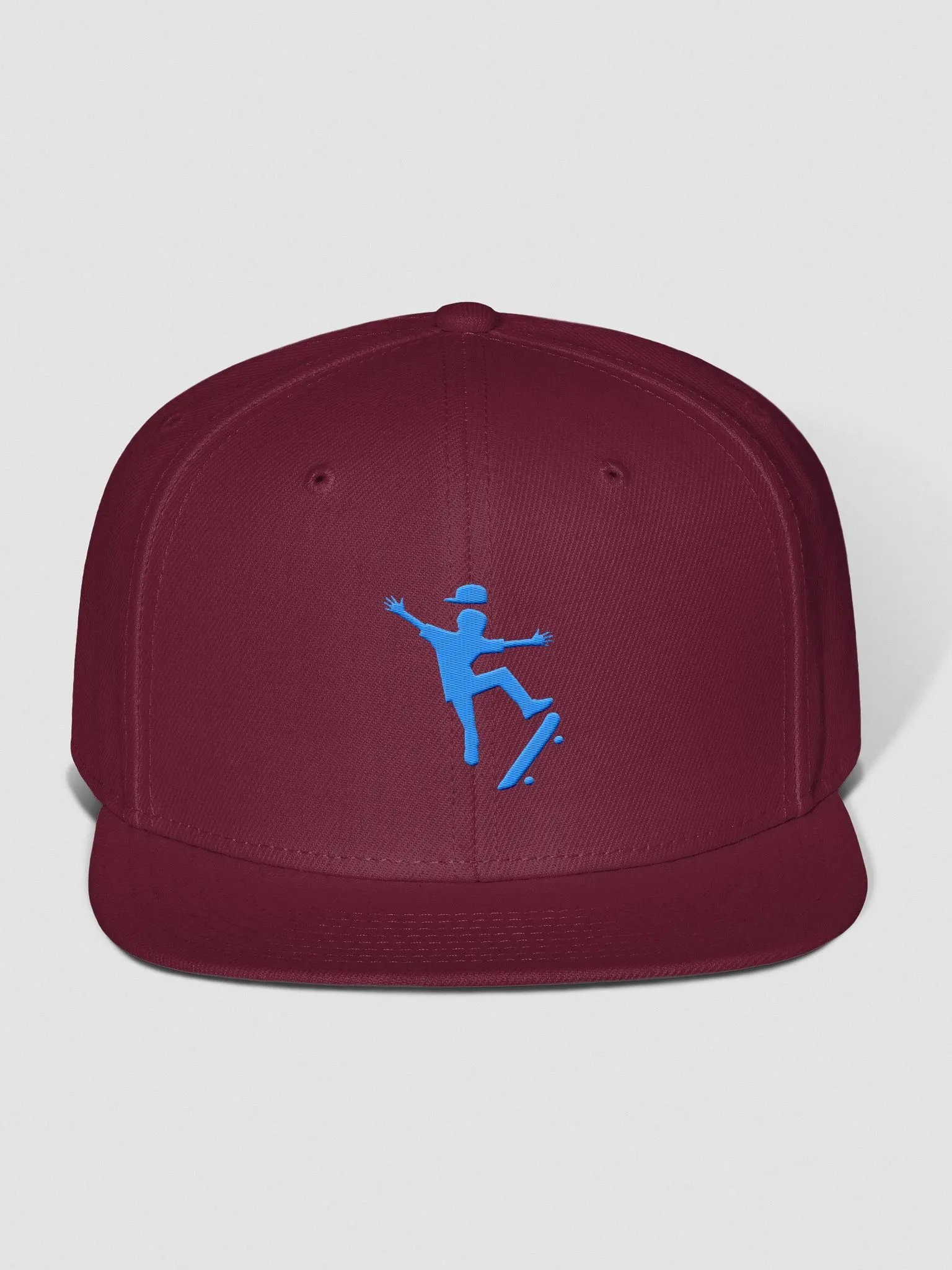 Dazzle Deck Burgundy Maroon Baseball Cap product image (1)