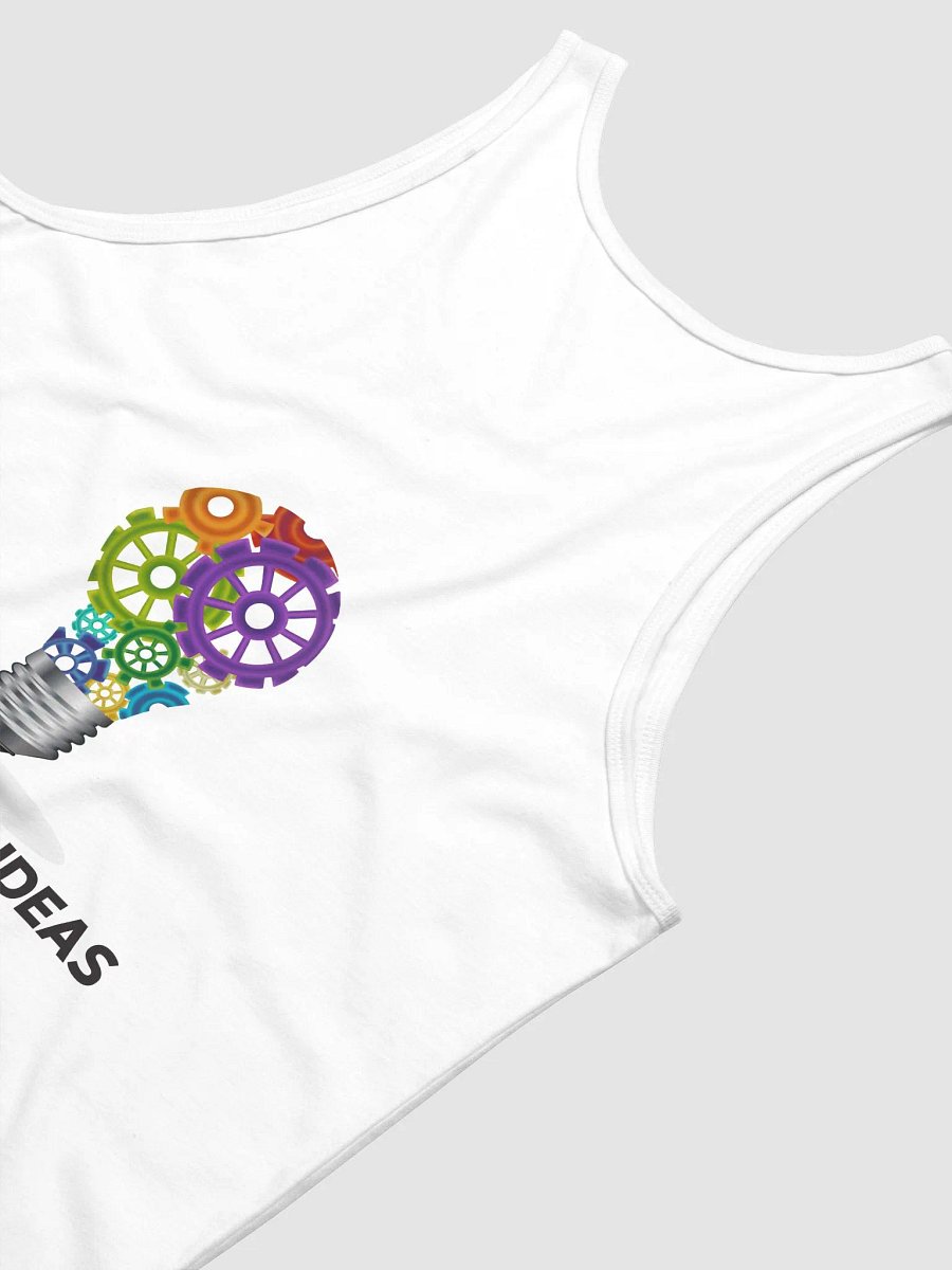 Copy of Build Your Ideas Tank Top Crisp White product image (7)