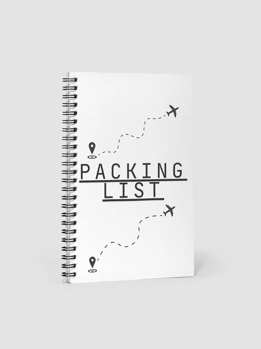 Jetsetter's Packing List Notebook product image (1)