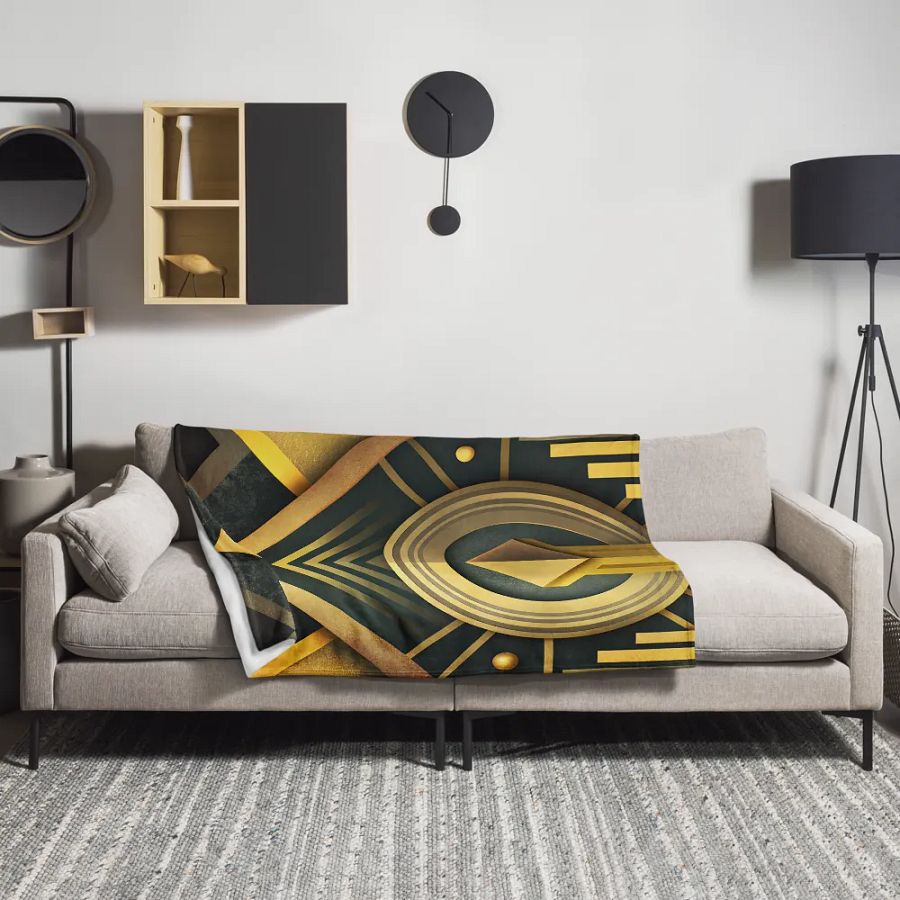 Art Deco Elegance Throw Blanket product image (1)