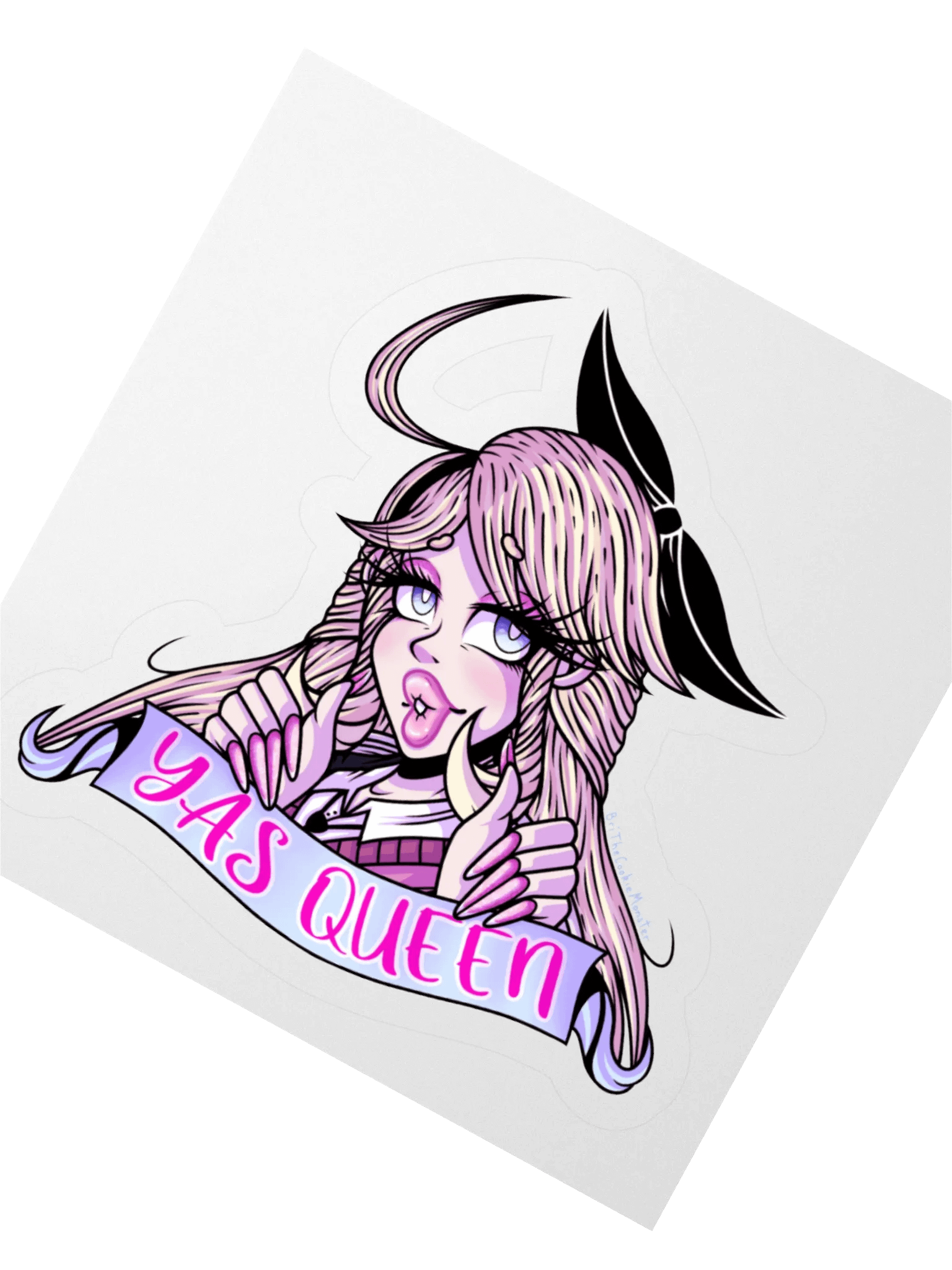 “YAS QUEEN” Weeby Sticker product image (2)