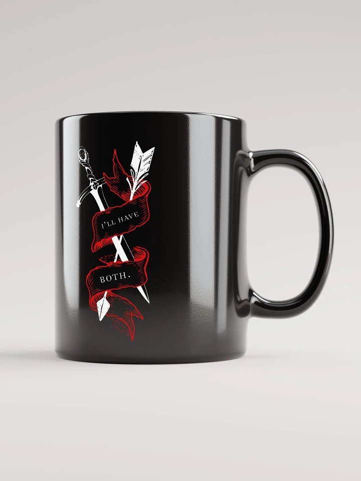 I'll Have Both Black Mug product image (2)