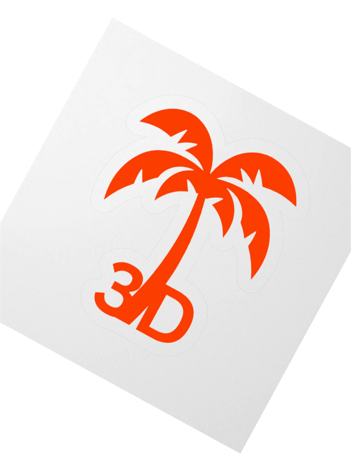 Classic 3D Tropical: Sticker product image (5)
