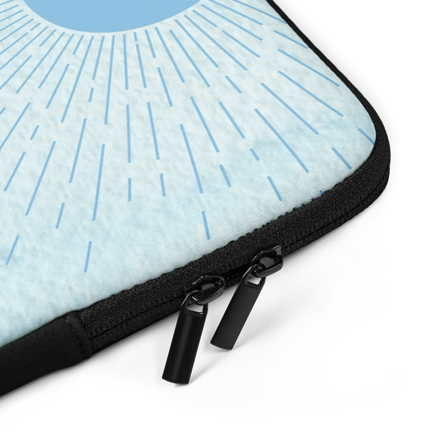 Tranquil Surfing Seascape Laptop Cover product image (5)