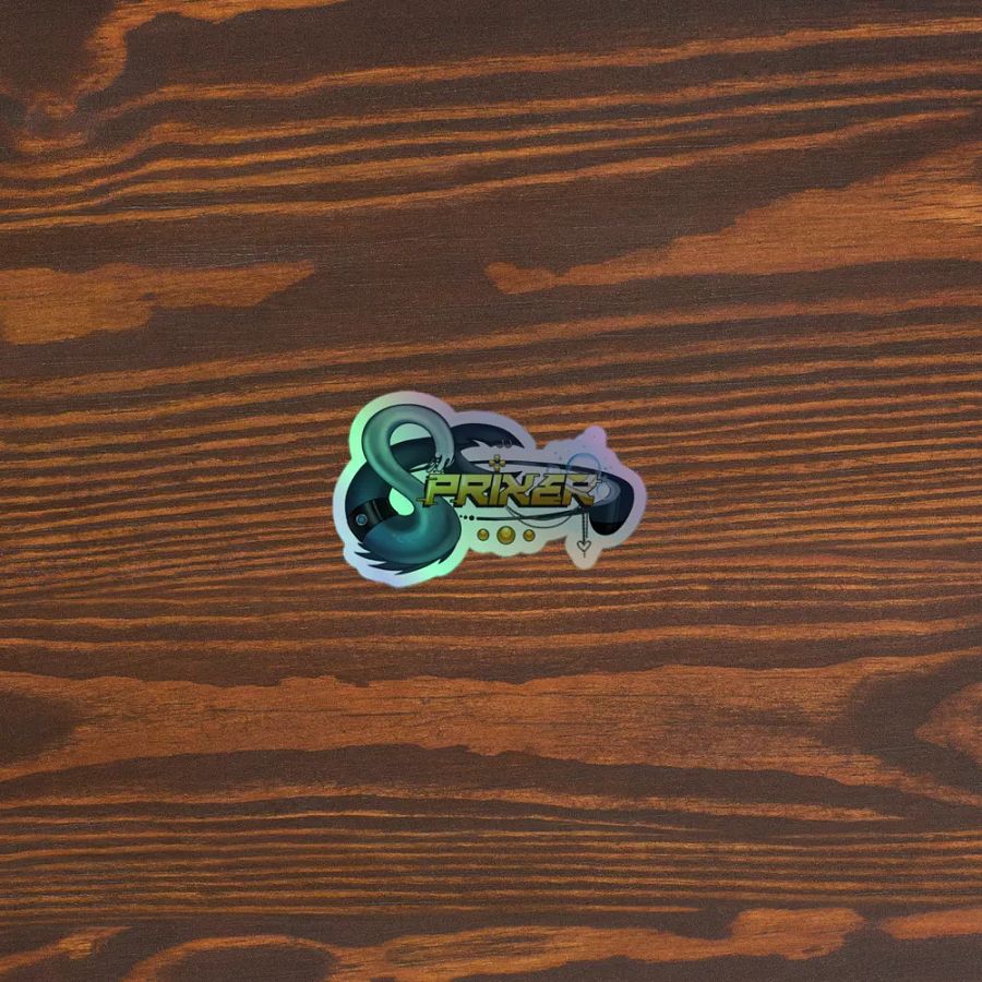 Holo Sprixer logo sticker product image (5)