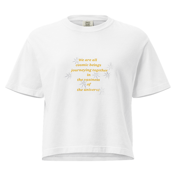 Cosmic Journey Women's Box T-Shirt product image (1)