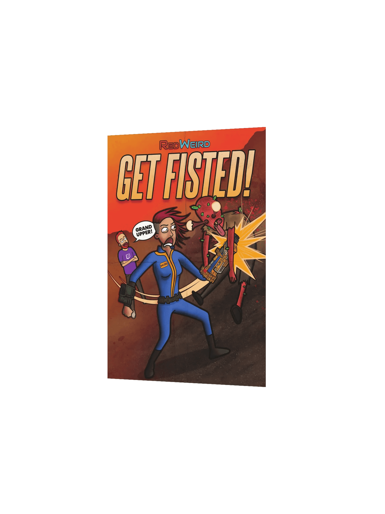 Hestia "Get Fisted!" Poster product image (1)
