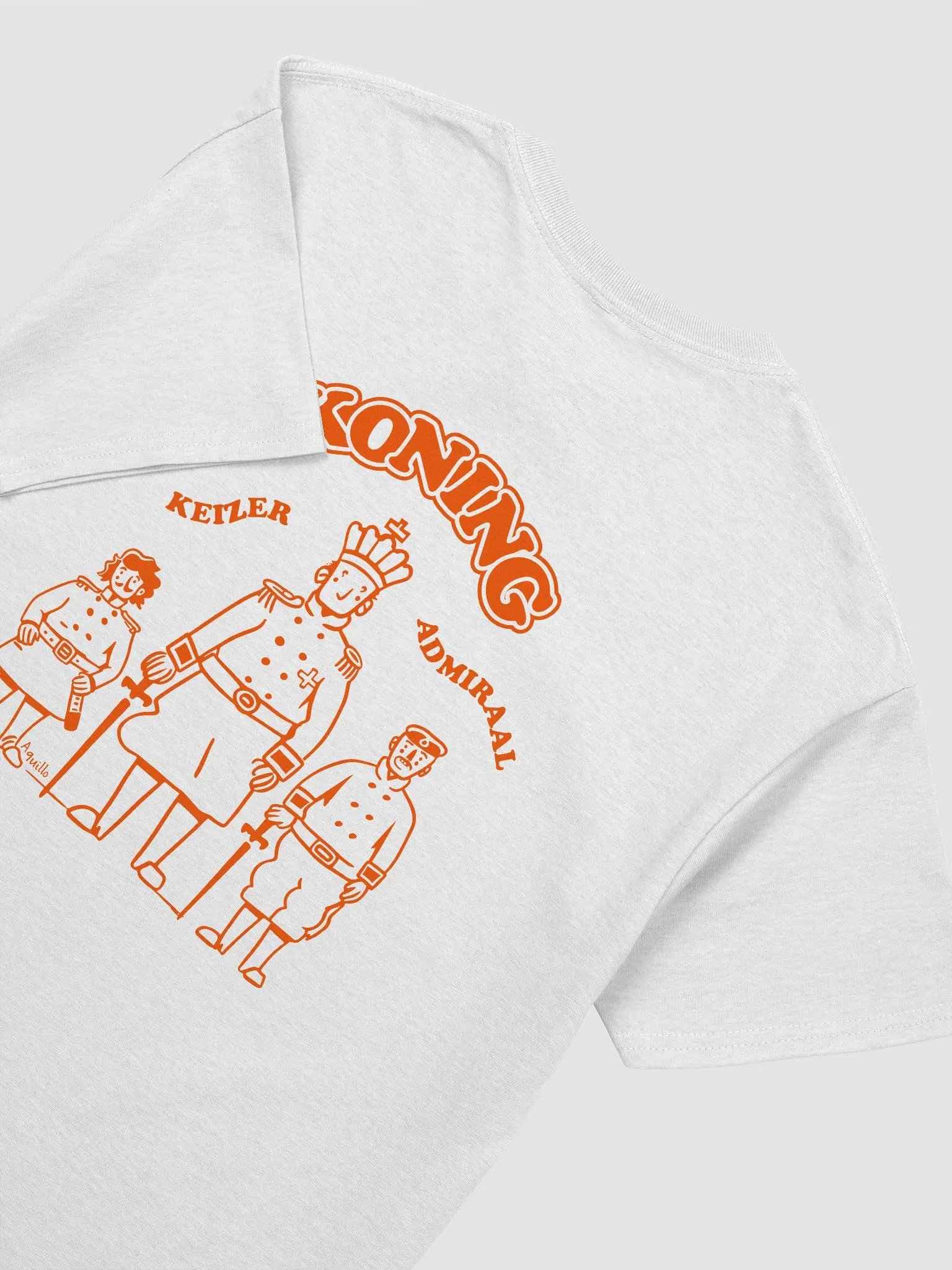 Keizer, Koning, Admiraal - Regular - White & Black product image (4)