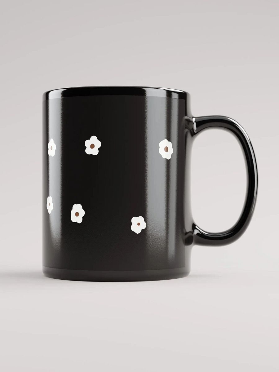 SMALL FLOWERS BEAUTIFUL COLORS CONTRAST SHINY MUG product image (1)