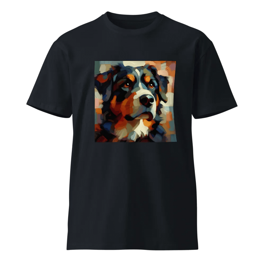 Vibrant Canine Abstract T-Shirt product image (1)