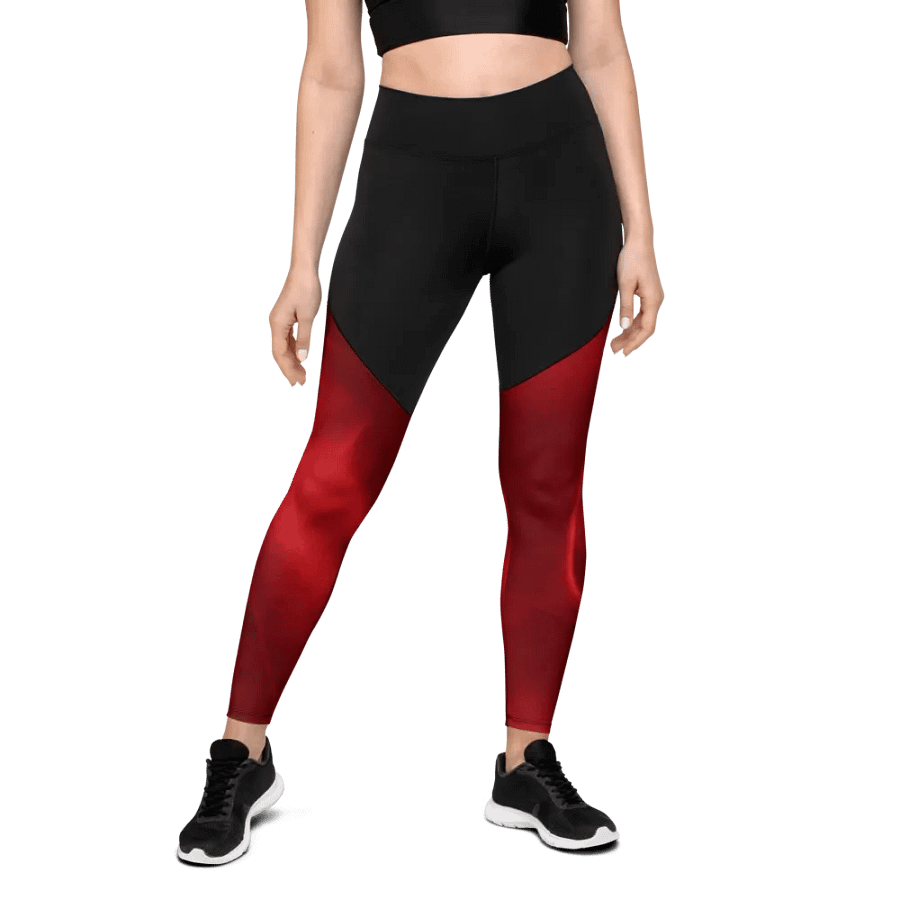 Radiant Red Compression Leggings product image (4)