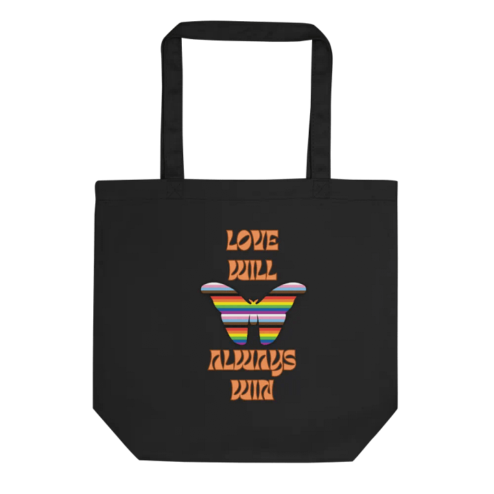Love Will Always Win Butterfly Eco-Friendly Tote Bag product image (1)