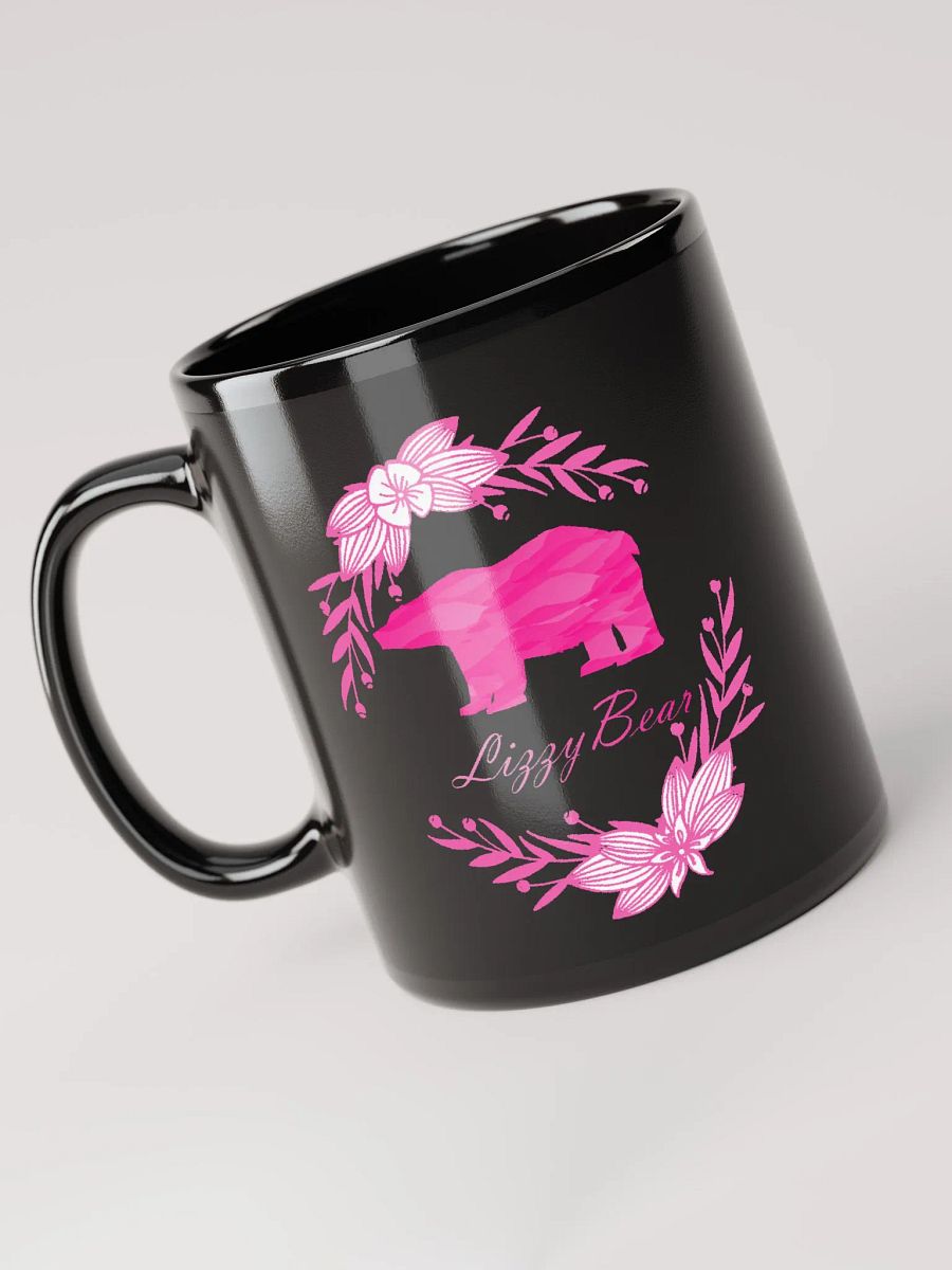 LizzyBear Black Glossy Mugs product image (5)