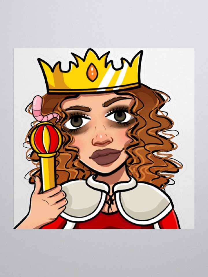 Worm Queen Sticker product image (1)