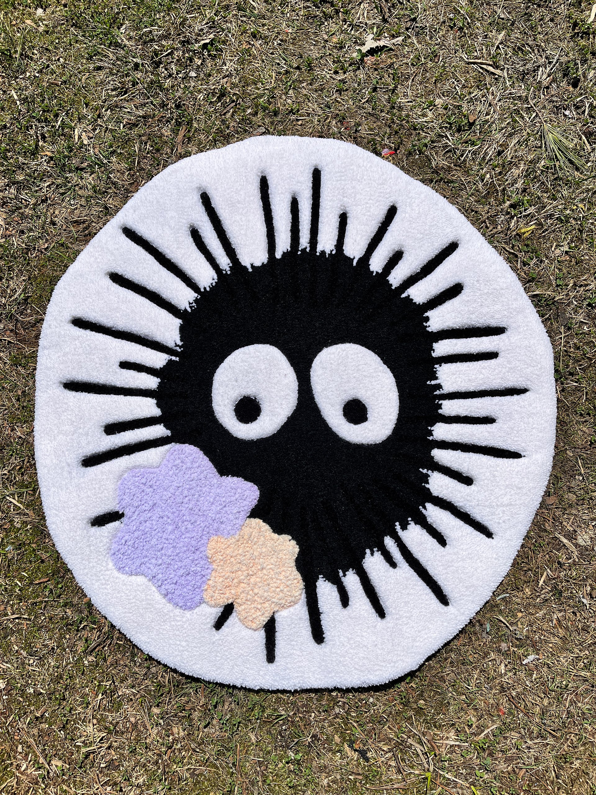 Color Changing Soot Sprite Inspired Rug product image (3)