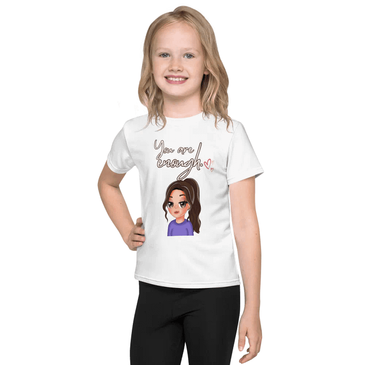 You are Enough Kids Crew Neck T-Shirt product image (1)