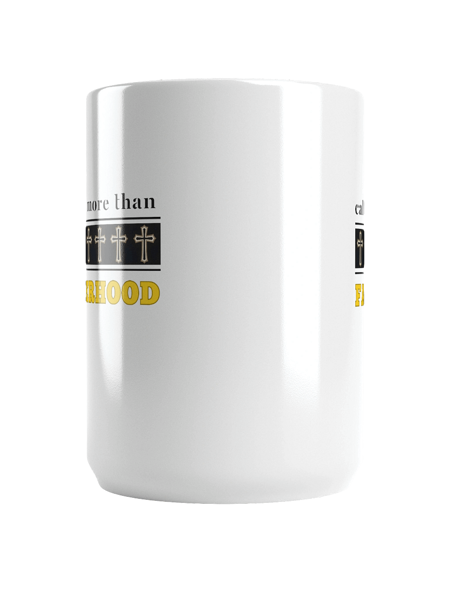 Called to More Than Fatherhood | Christian Dad White Gloss Ceramic Mug | Faith-Based Gift for Christian Dads product image (7)