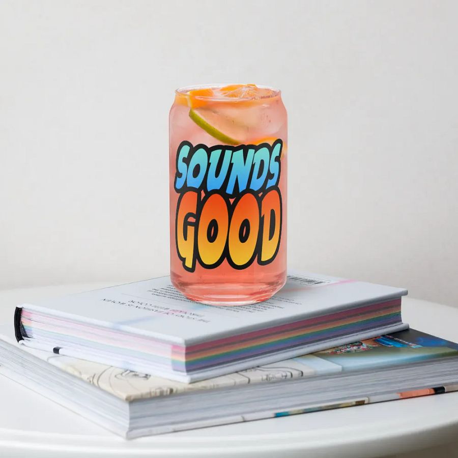 Sounds Good Can-Shaped Glass product image (4)