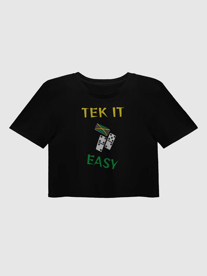Tek It Easy Chill Vibes Crop Top – Island Comfort & Style product image (2)