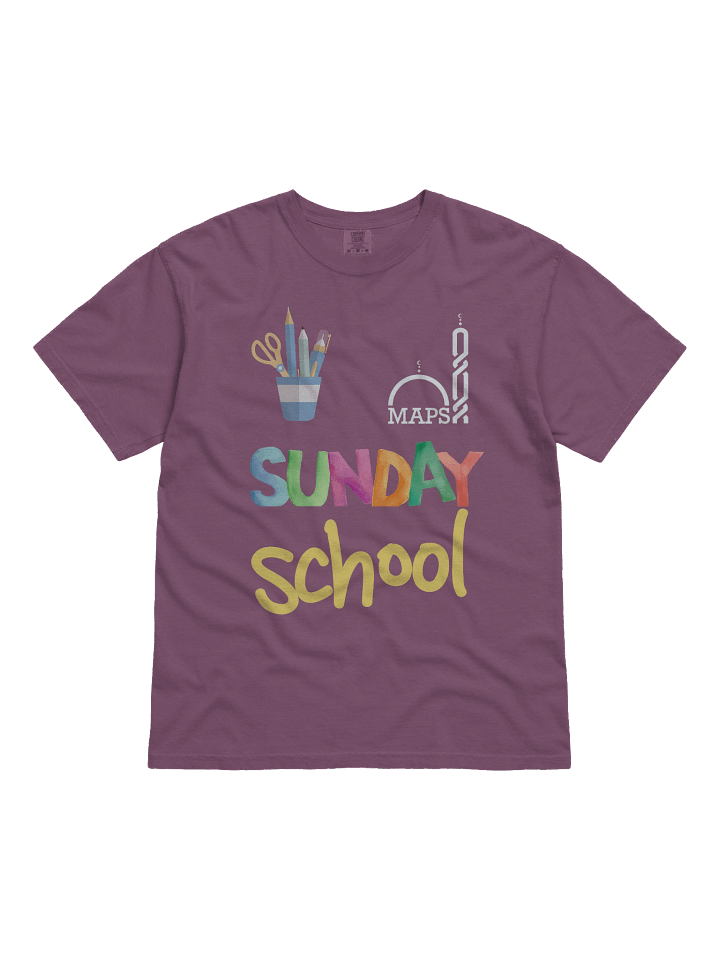 MAPS Sunday School Comfort Colors Tee product image (1)