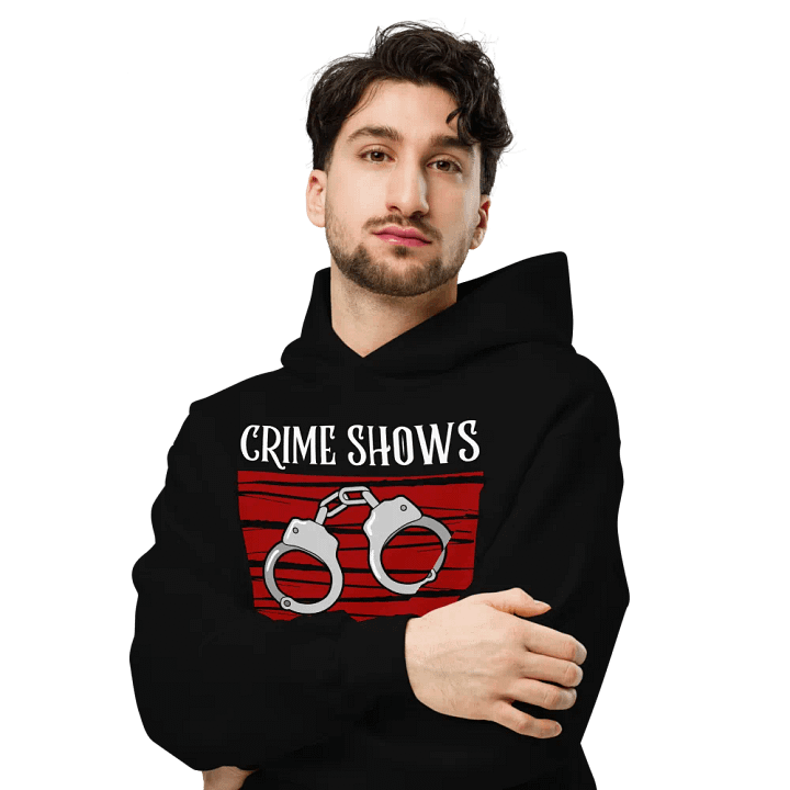CrimeClothes Crime Shows and Comfy Clothes Premium Oversized Hoodie product image (2)