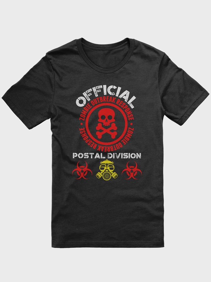 ZOMBIE OUTBREAK TEE POSTAL WORKER HALLOWEEN product image (2)