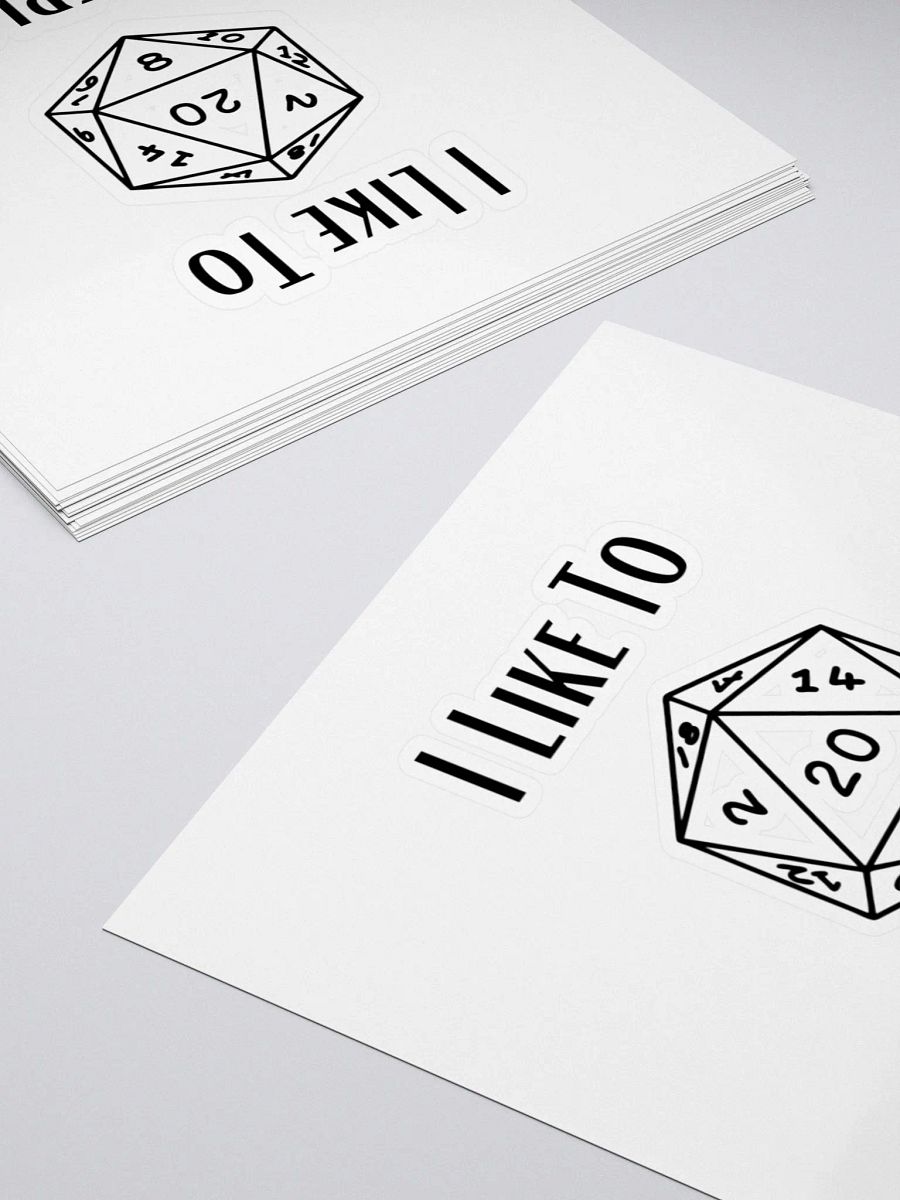 I like to Roleplay Sticker product image (12)
