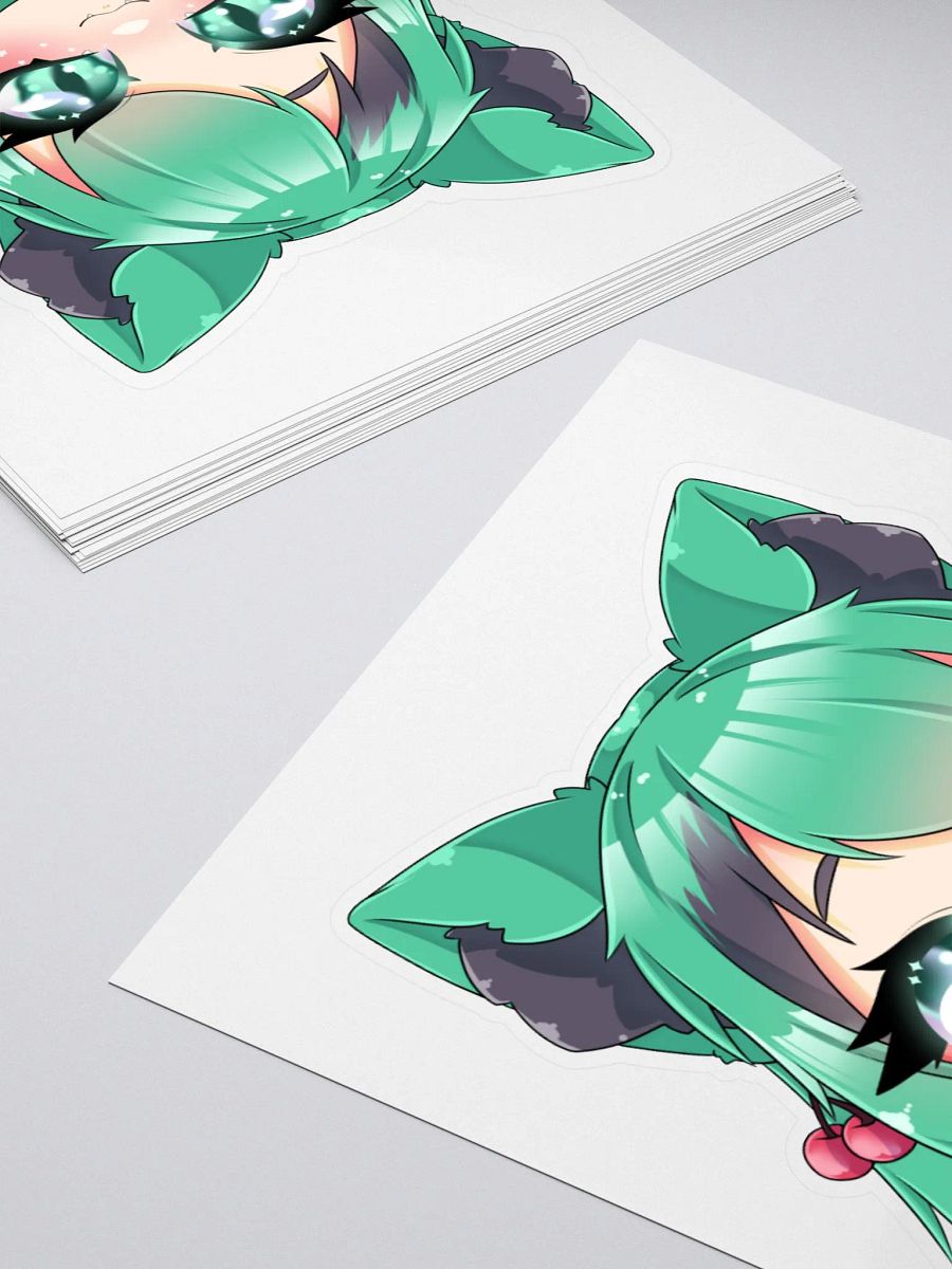 Mintzey Moon Half Chibi (Sweater) (Half Border) Sticker product image (11)