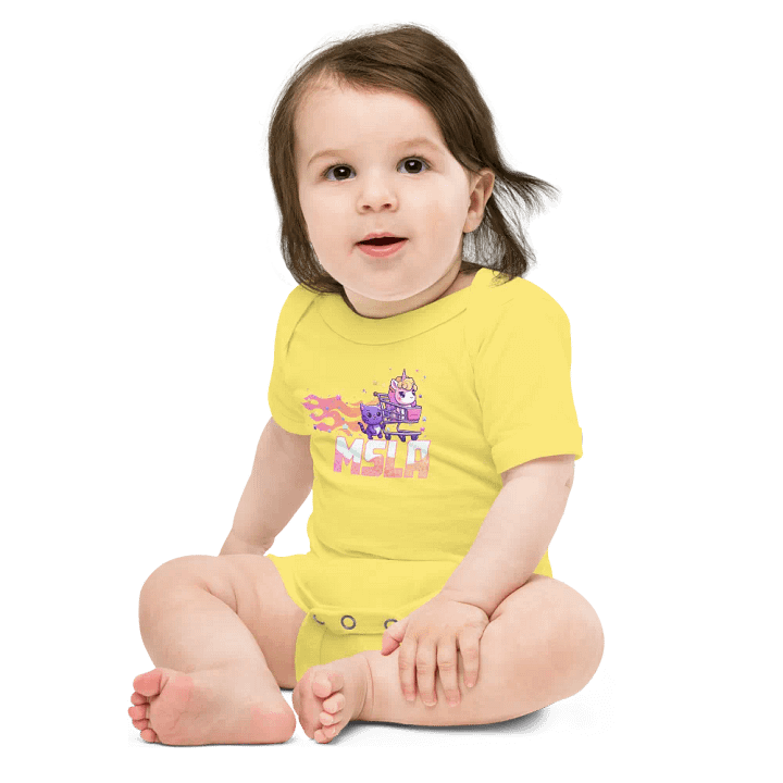 MSLA Sparkles Amigos - Baby Short Sleeve One Piece product image (74)