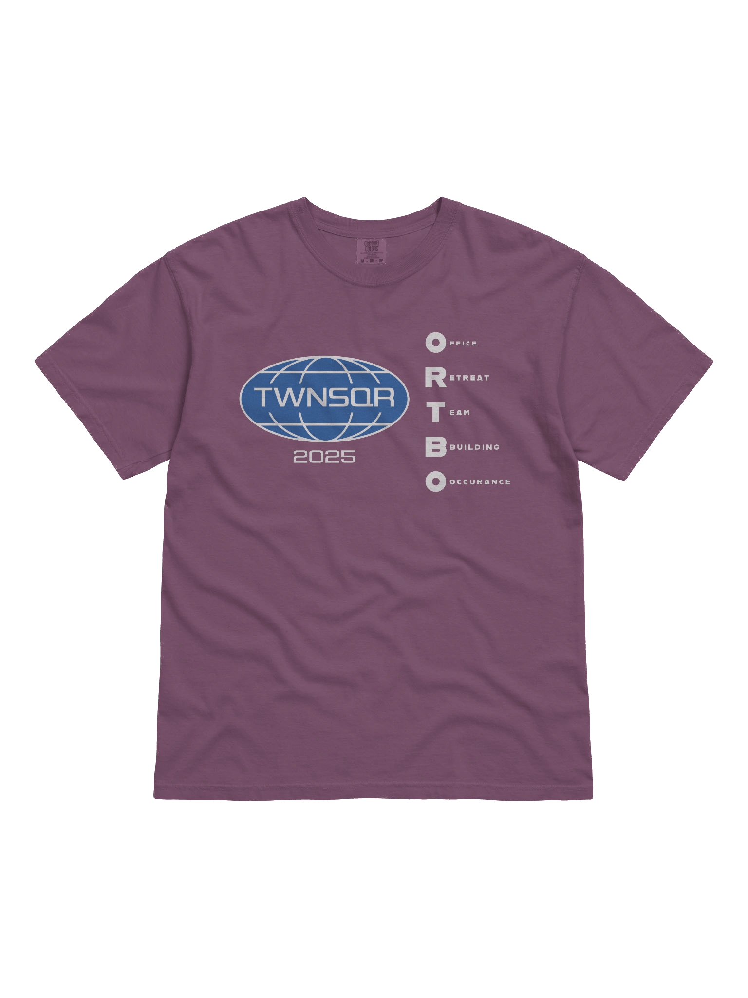 TWNSQR 2025 Office Globe T-Shirt product image (1)