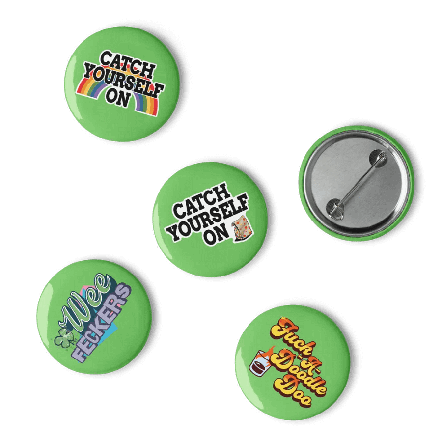 Irish Derry Pinback Button Set product image (15)