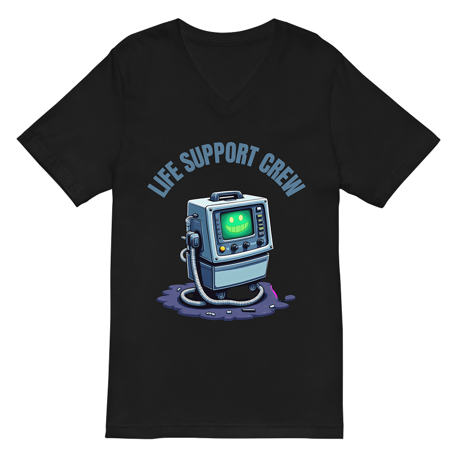 Smiling Life Support Crew V-Neck Tee product image (3)