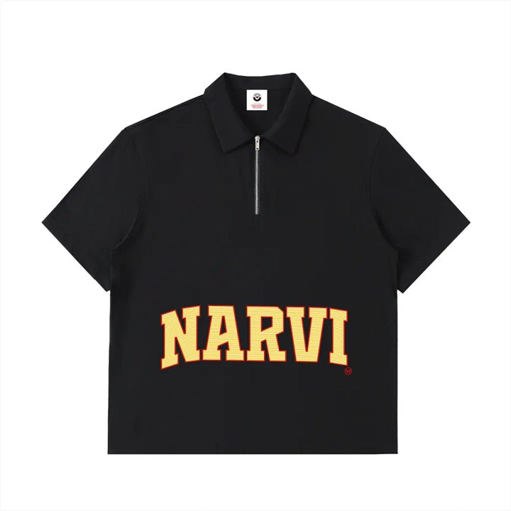 NARVI FLOTIN® ITALIAN FASHION HOUSE POLO ZIPUP product image (1)