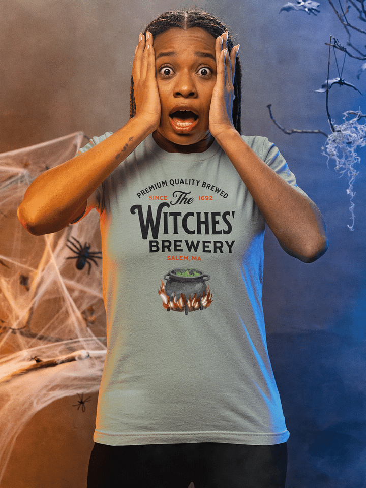 Witches' Brewery Women's Halloween T-Shirt product image (1)
