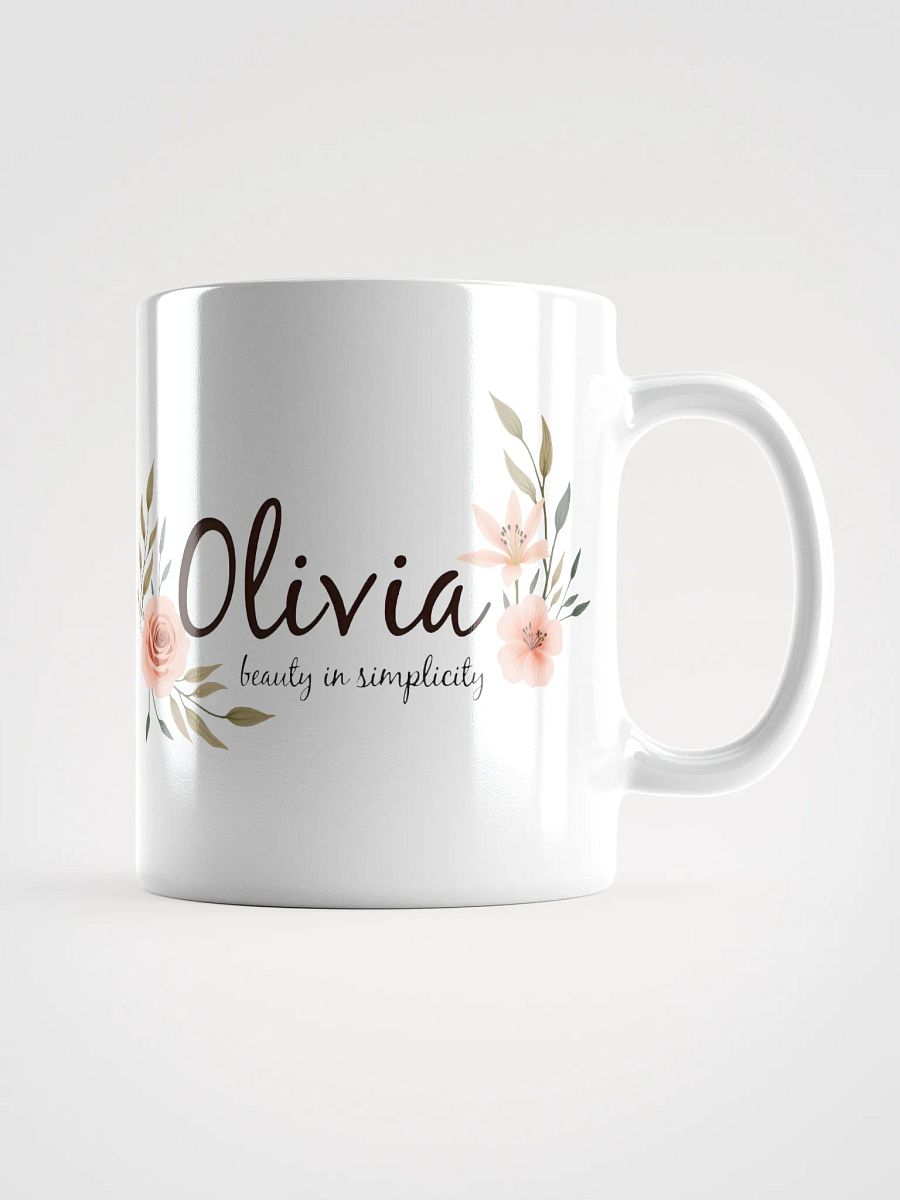 Olivia Mug: Celebrate Beauty in Simplicity with Personalized Elegance product image (1)