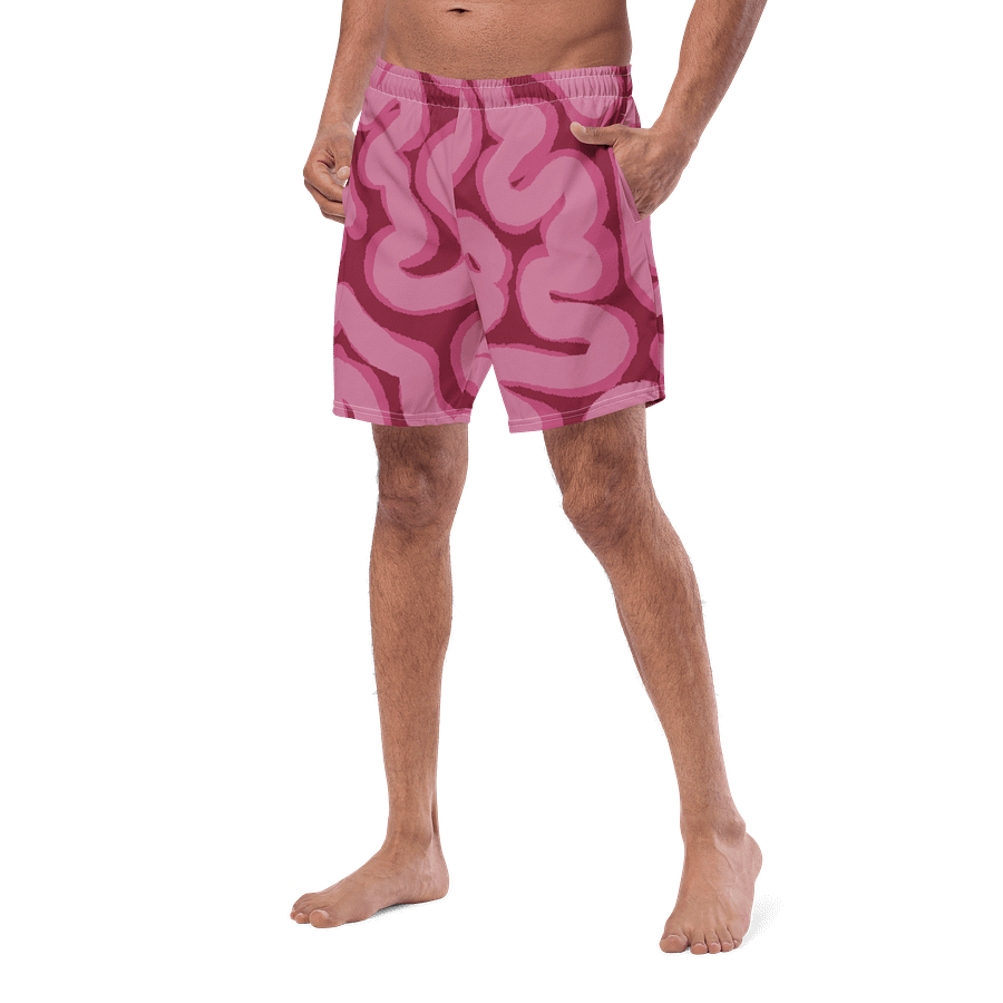 "BRAAAAIIIINNNS!" Swim Trunks product image (2)