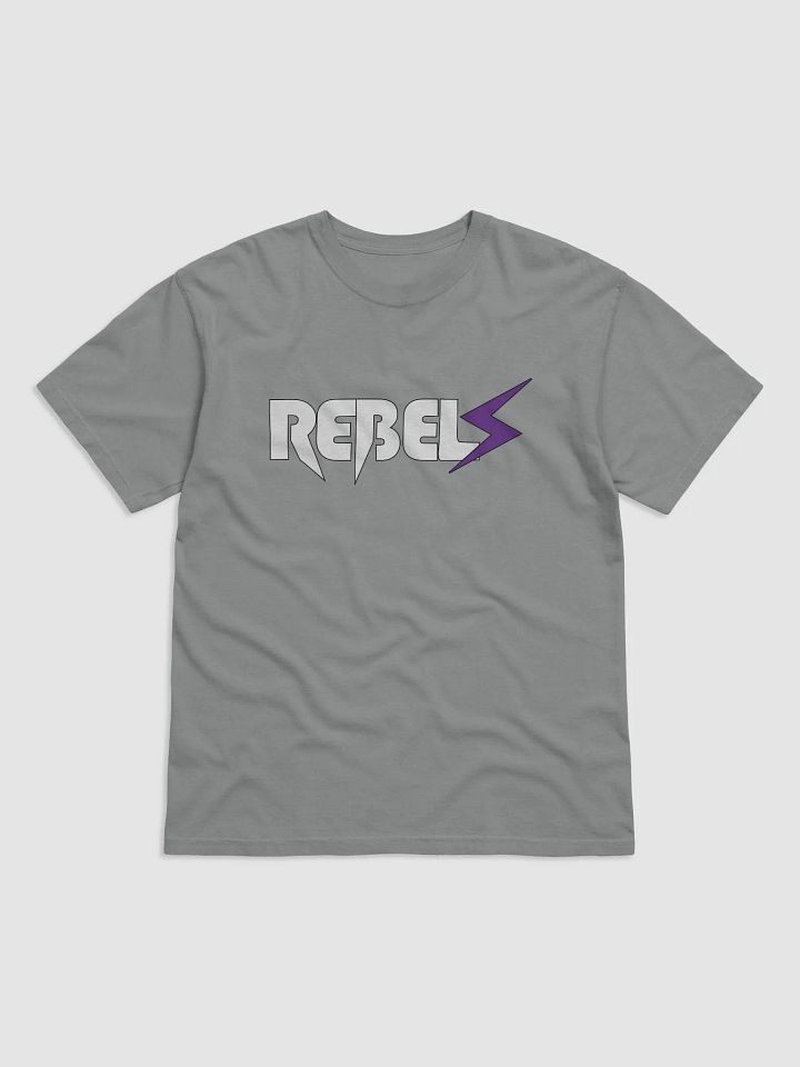 Rebels T-Shirt | Granite | White/Purple product image (1)
