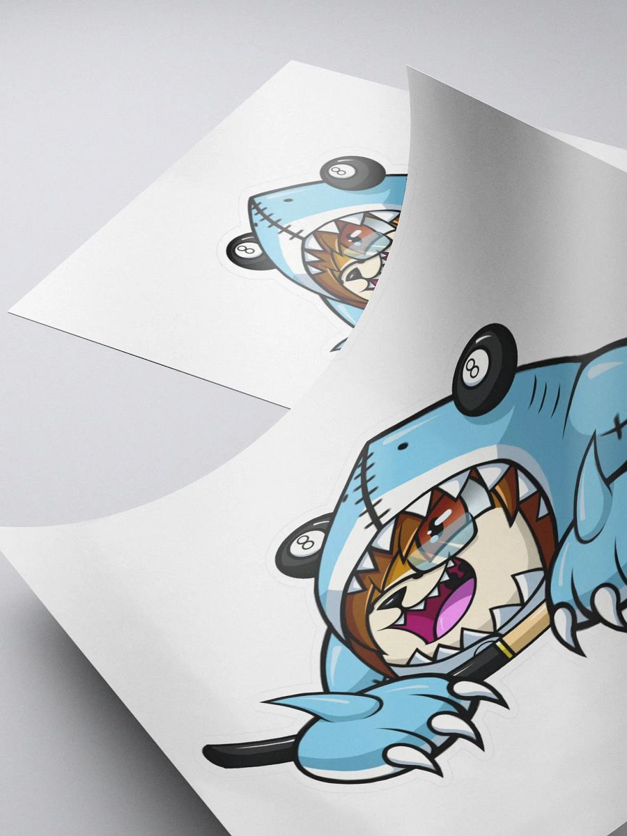 Orend Pool Shark Sticker (Large) product image (4)