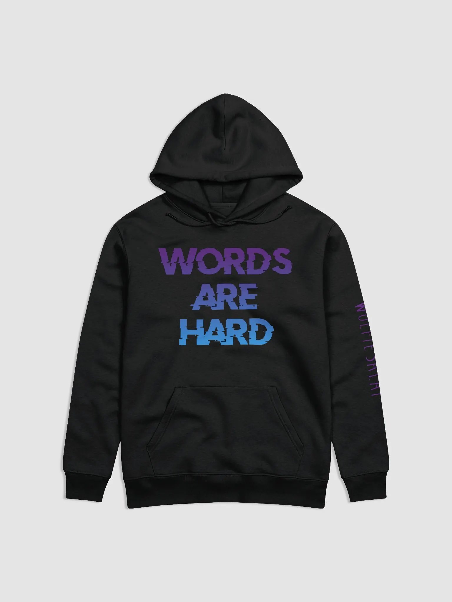 Word Are Hard Hoodie product image (3)