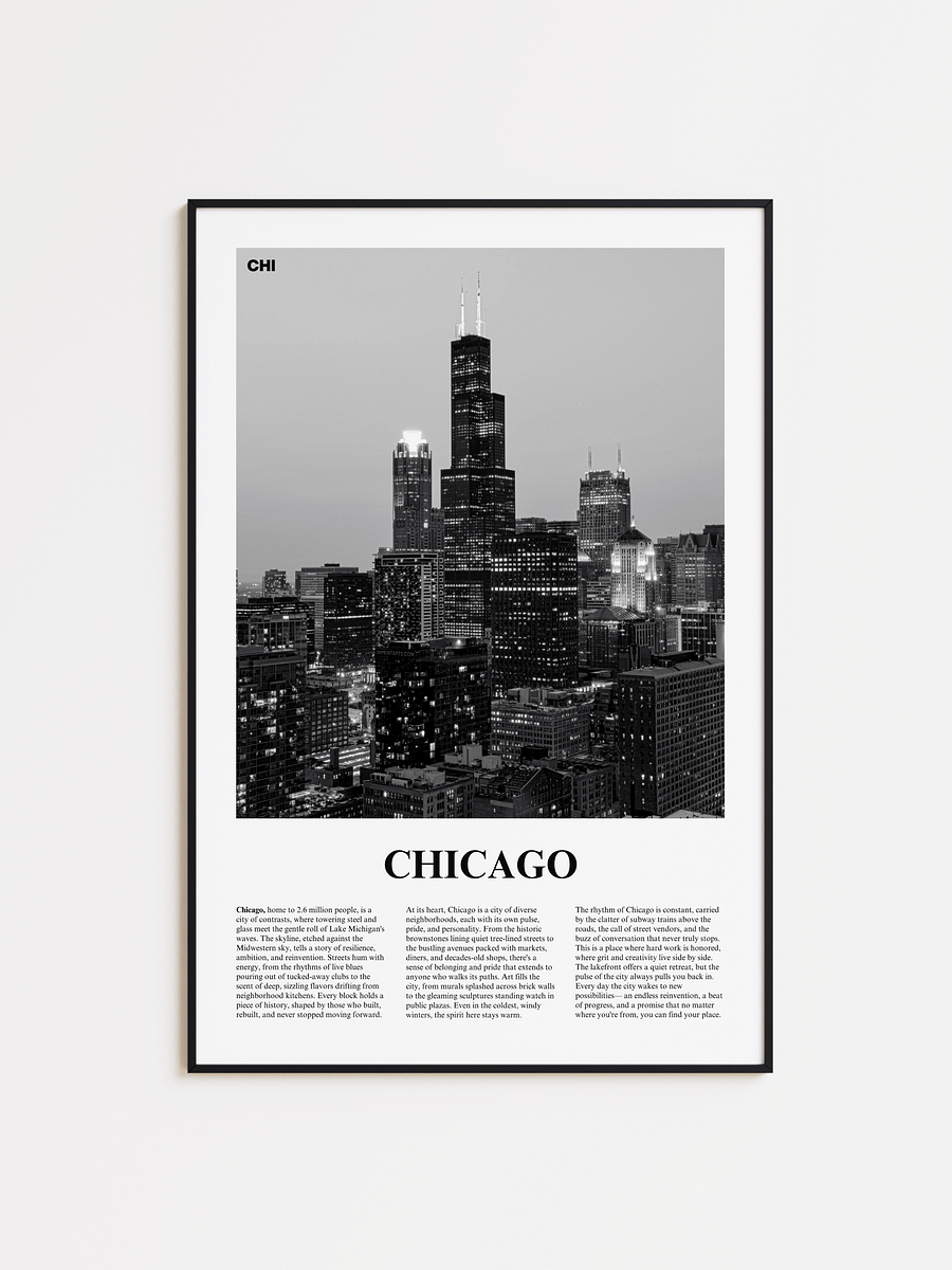 Chicago 04 Newspaper Poster product image (1)