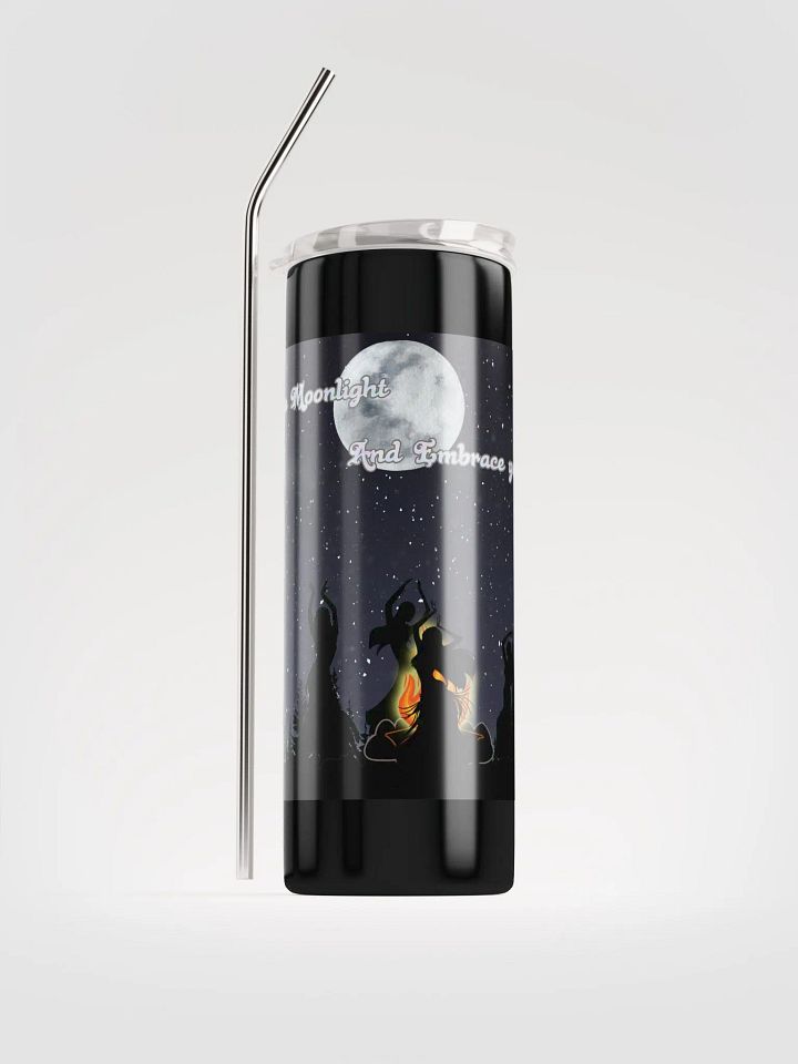 Moonlit Witch Stainless Steel Tumbler product image (1)